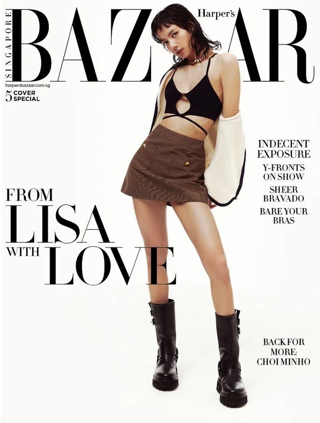 Lisa Blackpink khiêm tốn nói về bản thân trên tạp chí Harper's Bazaar - Ảnh 4.