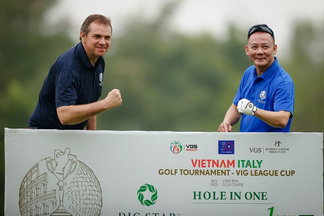 VGS Group tổ chức thành công giải giao hữu quốc tế Vietnam Italy Golf Tournament - Ảnh 2.