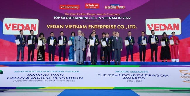 Vedan Việt Nam nhận giải Rồng Vàng 2023 - Ảnh 2.