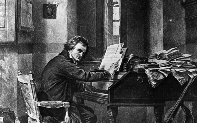 Manh mối mới về sức khỏe của Beethoven nhờ phân tích tóc - Ảnh 1.