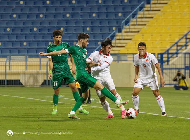 U23 Việt Nam thua U23 Iraq 0-3. Ảnh: VFF