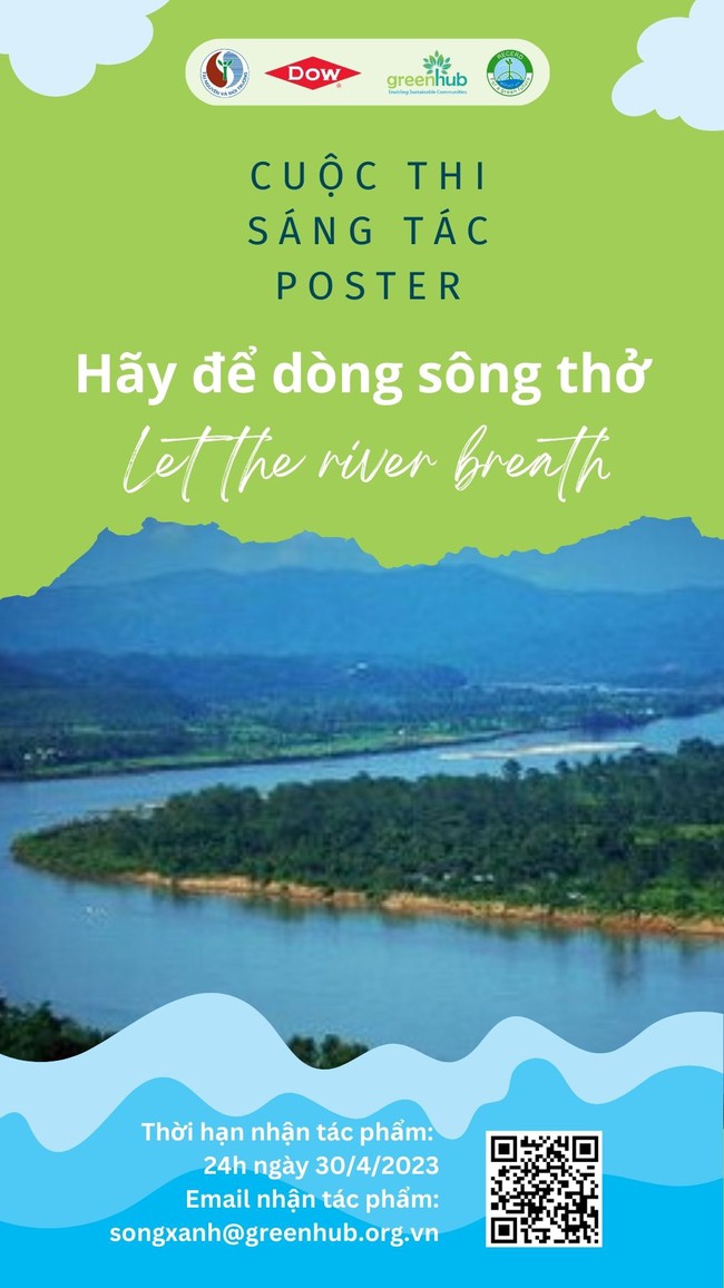 Thể lệ cuộc thi sáng tác poster Hãy để dòng sông thở - Let the River Breath - Ảnh 1.