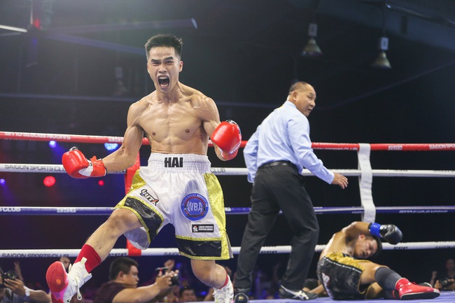 “Nam Vương” Trương Đình Hoàng thành công bảo vệ  đai WBA châu Á - Ảnh 6.