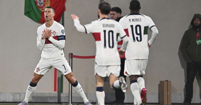 Vòng loại EURO 2024 đêm qua: Ronaldo tiếp tục nổ súng, Harry Kane phá sâu kỷ lục - Ảnh 3.
