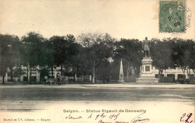 Ảnh = Ký ức = Lịch sử (kỳ 64): Tượng đài ở Sài Gòn thời Pháp thuộc - Ảnh 2.