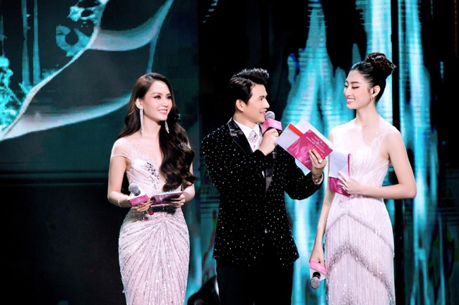 Nhân duyên đặc biệt giữa MC Vũ Mạnh Cường và Hoa hậu Lương Thùy Linh tại Giải Cống Hiến 2023 - Ảnh 4.