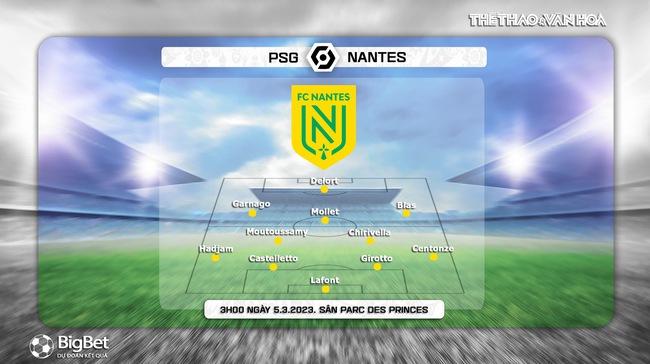 Nhận định, nhận định bóng đá PSG vs Nantes (3h00, 5/3), vòng 26 Ligue 1 - Ảnh 4.