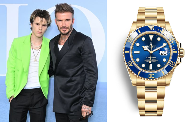 Diện đồ sang như gia đình triệu phú Beckham: Đeo toàn đồng hồ khủng, chiếc đắt nhất gần 24 tỷ đồng - Ảnh 2.