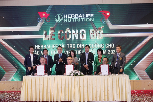 Herbalife Việt Nam tài trợ sản phẩm dinh dưỡng cho các Vận Động Viên Việt Nam trong năm 2023 - Ảnh 1.