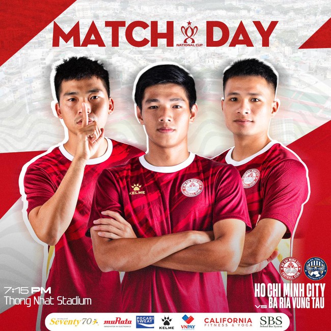Link xem trực tiếp bóng đá TPHCM vs Bà Rịa Vũng Tàu (19h15, 31/3), Cúp quốc gia vòng loại - Ảnh 4.