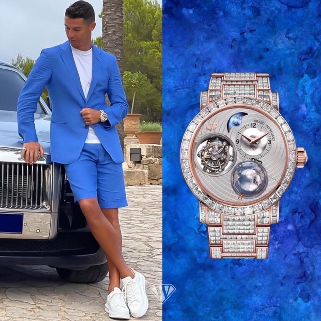 7 người nổi tiếng sở hữu đồng hồ đắt nhất thế giới: Cristiano Ronaldo có chiếc trị giá 2 triệu USD nhưng vẫn đứng ở vị trí thứ 6 - Ảnh 2.