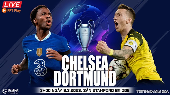 Nhận định, nhận định bóng đá Chelsea vs Dortmund (3h00, 8/3), vòng 1/8 Cúp C1 - Ảnh 2.