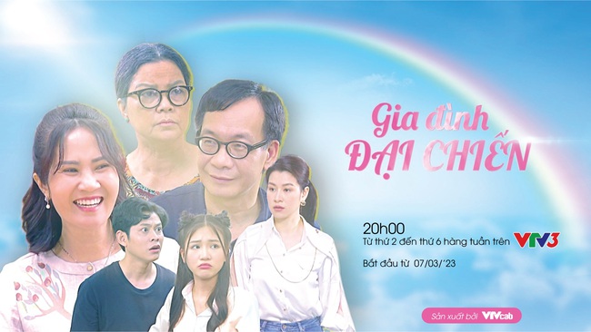 'Gia đình đại chiến' của nghệ sĩ Đức Khuê - Nguyệt Hằng lên sóng VTV3 từ 7/3 - Ảnh 3.