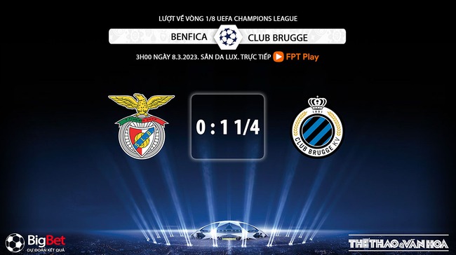 Nhận định, nhận định bóng đá Benfica vs Club Brugge, vòng 1/8 Cúp C1 (3h00, 8/3) - Ảnh 7.