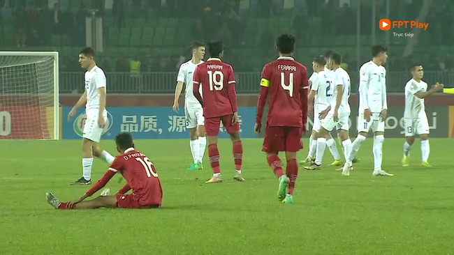 Thi đấu quả cảm trước U20 Uzbekistan, U20 Indonesia vẫn bị loại đầy tiếc nuối - Ảnh 2.