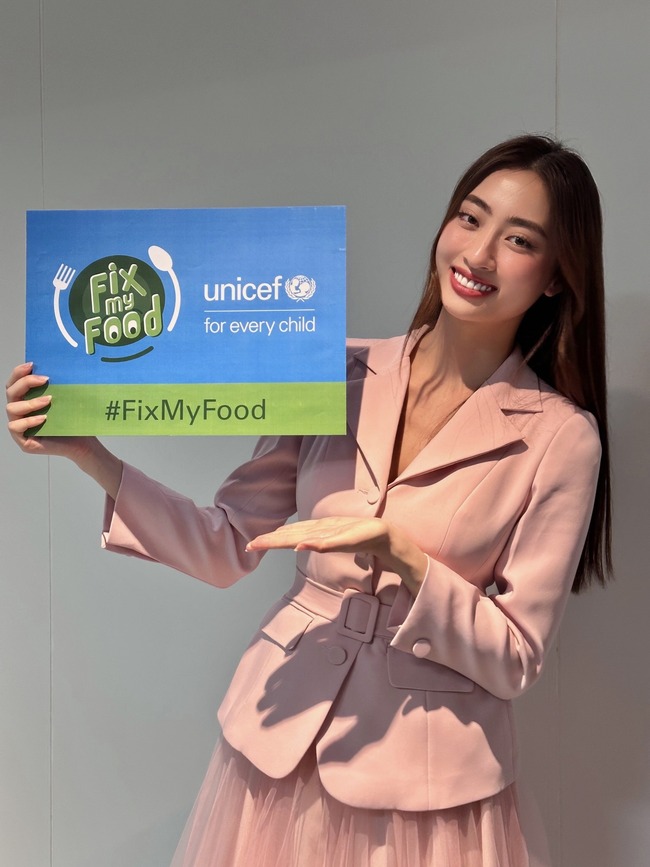 Hoa hậu Lương Thuỳ Linh tham gia sáng kiến của UNICEF  - Ảnh 4.