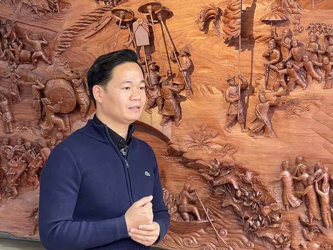 Nghệ nhân tranh gỗ kể về quá trình thực hiện tác phẩm kỷ lục Việt Nam - Ảnh 7.