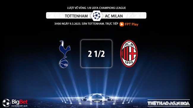 Nhận định, soi kèo Tottenham vs Milan (3h00, 9/3), Cúp C1 vòng 1/8 - Ảnh 9.