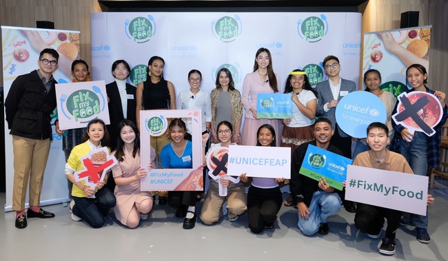 Hoa hậu Lương Thuỳ Linh tham gia sáng kiến của UNICEF thúc đẩy thực phẩm lành mạnh ở Đông Á-Thái Bình Dương - Ảnh 1.