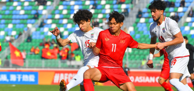 U20 Việt Nam thua U20 Iran 1-3