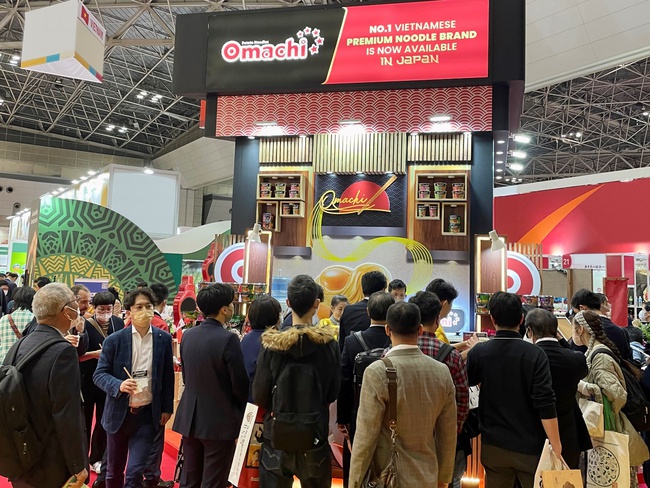 Chiếm trọn “spotlight” trong triển lãm quốc tế Foodex tại Nhật, Omachi khẳng định vị thế mì hàng đầu Việt Nam - Ảnh 1.