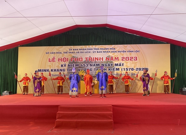Thanh Hóa thí điểm tổ chức Lễ hội Phủ Trịnh phục vụ phát triển du lịch - Ảnh 1.
