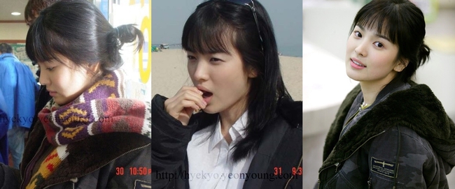 Mê mẩn hình ảnh Song Hye Kyo thời để kiểu tóc này - Ảnh 1.