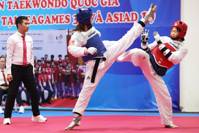 Taekwondo Việt Nam hạ chỉ tiêu ở SEA Games 32 - Ảnh 1.