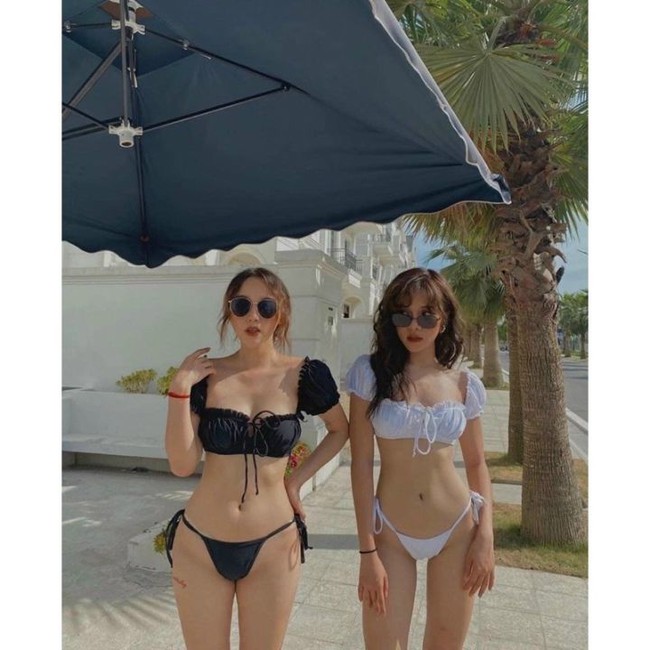 Chưa đến hè nhưng mỹ nhân Việt đã thi nhau diện bikini khoe dáng   - Ảnh 16.