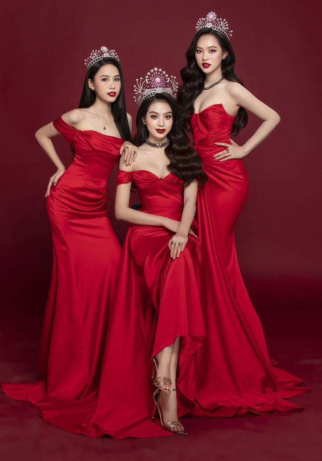 Nhan sắc thăng hạng của Top 3 Hoa hậu Việt Nam 2022 trong bộ ảnh mới - Ảnh 1.