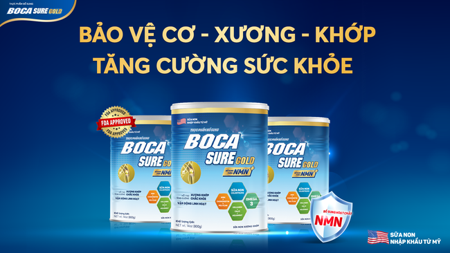 Sữa non xương khớp thế hệ mới Boca Sure Gold - Nguồn dinh dưỡng hoàn hảo cho sức khỏe con người - Ảnh 1.