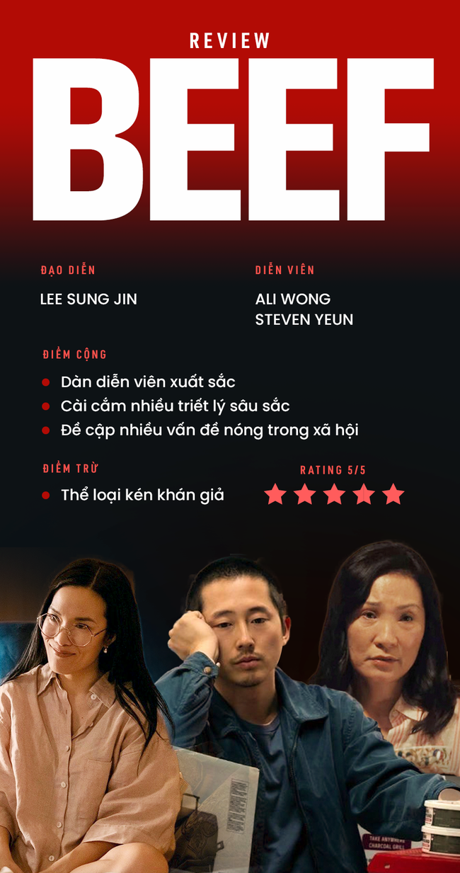 'Beef': Bộ phim black comedy xuất sắc của dàn sao gốc Á và bài học đắt giá cho những chiếc 'mỏ hỗn' - Ảnh 6.