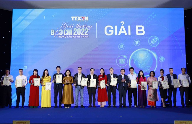 Giải thưởng Báo chí TTXVN 2022: Khẳng định vai trò của cơ quan Thông tấn Quốc gia trong nền báo chí cả nước - Ảnh 2.