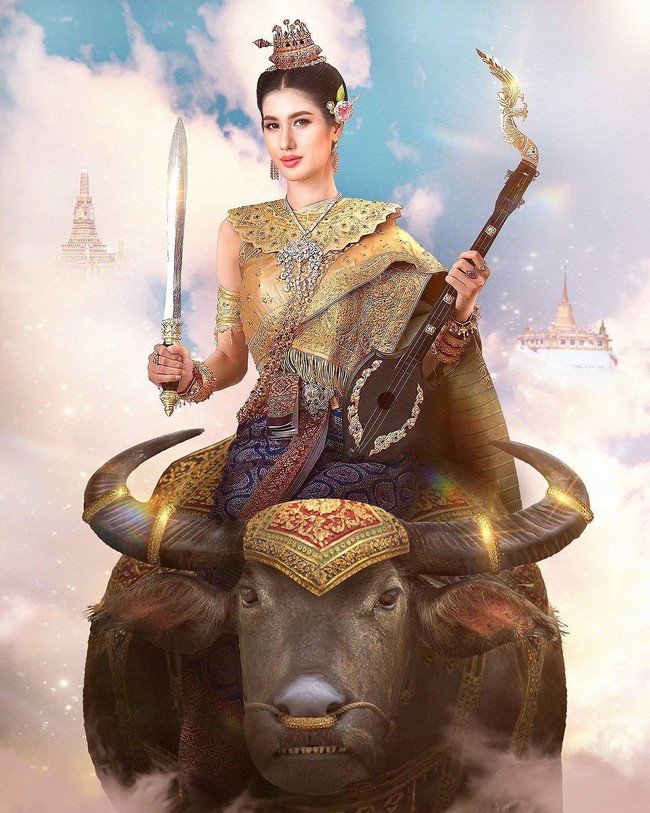 Dàn mỹ nhân Thái hóa Nữ thần Songkran năm nay: Yaya và ngọc nữ lừa đảo 1.600 tỷ quá đẹp nhưng có đọ lại Baifern Pimchanok?  - Ảnh 15.