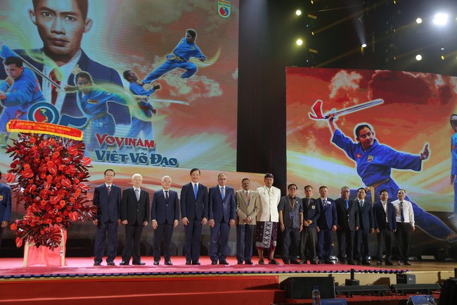 Chủ tịch nước Võ Văn Thưởng dự Lễ kỷ niệm 85 năm Ngày thành lập môn phái Vovinam Việt Võ Đạo - Ảnh 1.