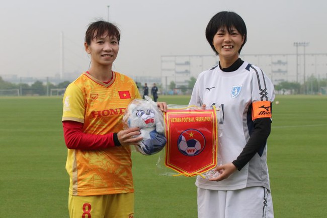 Tuyển nữ Việt Nam thắng trận đầu ở Nhật Bản - Ảnh 1.