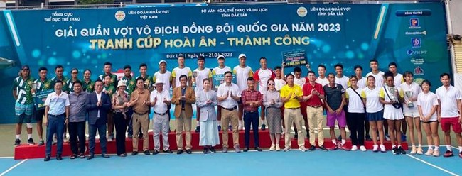 TP.HCM lên ngôi vương tại Giải Quần vợt Vô địch đồng đội quốc gia 2023 - Ảnh 2.