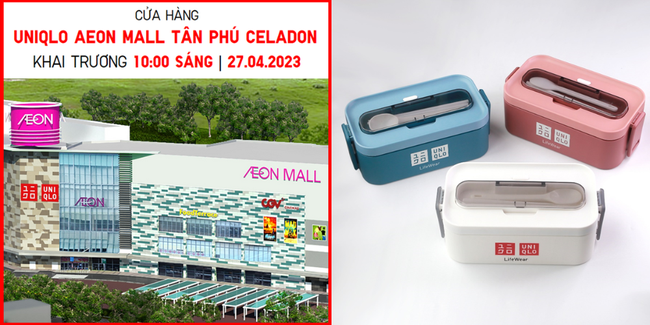 Cửa hàng UNIQLO AEON MALL TÂN PHÚ CELADON chính thức khai trương từ ngày 27.04 - Ảnh 1.