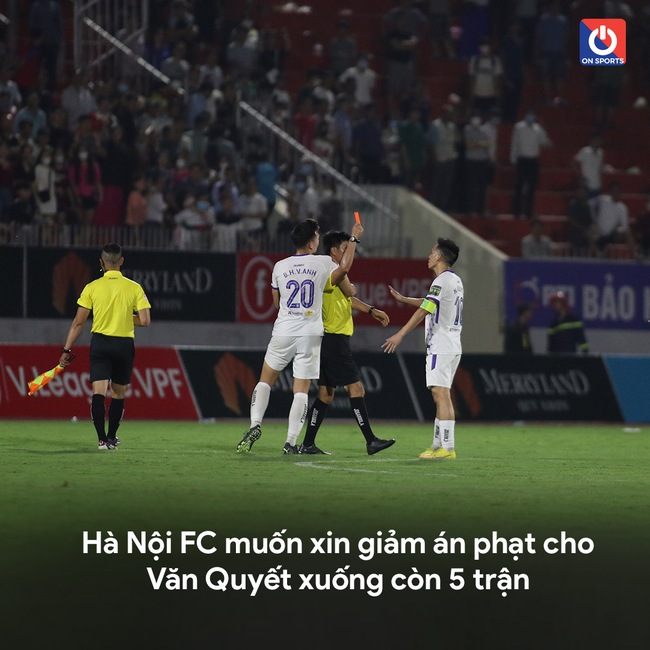 Hà Nội FC xin giảm án phạt cho Văn Quyết xuống còn 5 trận - Ảnh 2.