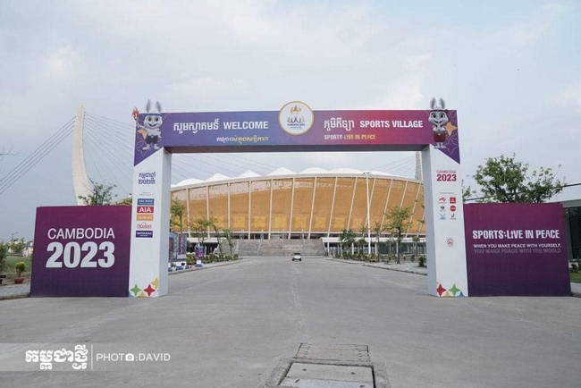 Đột nhập làng VĐV 'xịn xò' tại SEA Games 32: Không ngờ Campuchia chịu chơi thế này - Ảnh 2.
