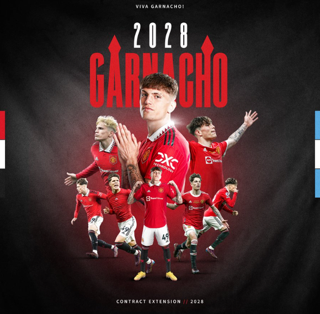MU chính thức 'trói chân' Garnacho thêm 5 năm, ra phán quyết sốc về việc dự U20 World Cup - Ảnh 2.