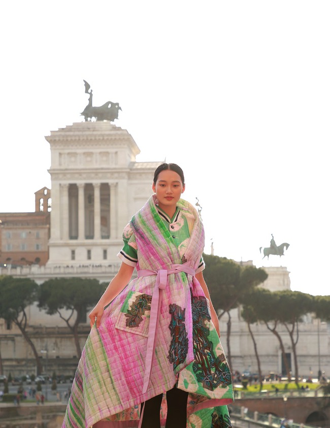 Áo dài và tơ lụa Việt chinh phục kinh đô thời trang Italia  - Ảnh 9.