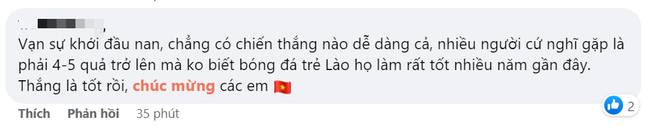 U22 Việt Nam chật vật thắng Lào, fan khen hết lời thủ môn Quan Văn Chuẩn - Ảnh 8.