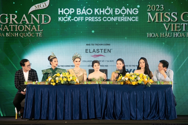 Họp báo khởi động Miss Grand International 2023 và Miss Grand Vietnam 2023 - Ảnh 1.