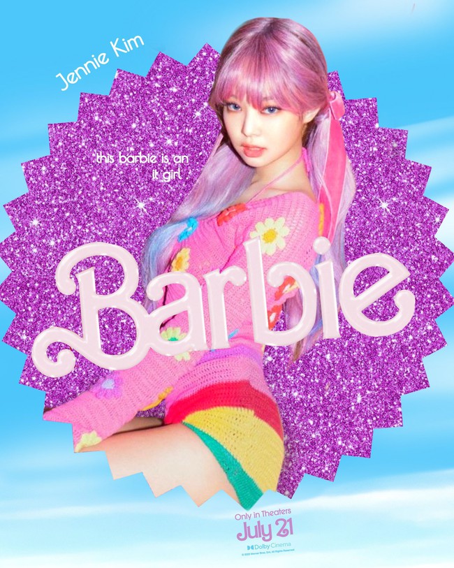 Hội idol Kbiz rủ nhau hóa búp bê Barbie: Jennie tóc hồng mãi đỉnh, Jisoo đọ visual với Irene và Jang Won Young trông ra sao? - Ảnh 1.