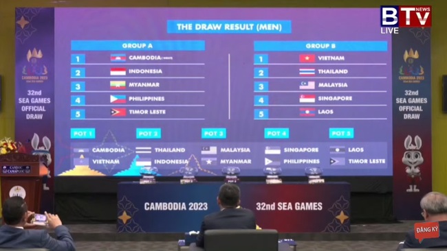 Fan bất ngờ với bảng đấu 'ảo diệu' tại SEA Games 32, lo Việt Nam bị loại sớm - Ảnh 2.
