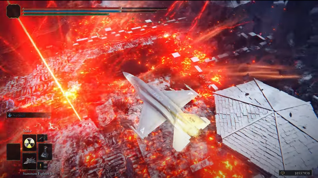 Xuất hiện game thủ Elden Ring siêu bá đạo, lái máy bay, xe tăng đánh boss cực kỳ mãn nhãn - Ảnh 2.