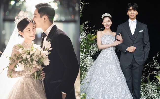 Lee Yoo Bi chúc phúc cho em gái Lee Da In, bất ngờ thay đổi cách xưng hô với bà xã Lee Seung Gi sau đám cưới - Ảnh 6.