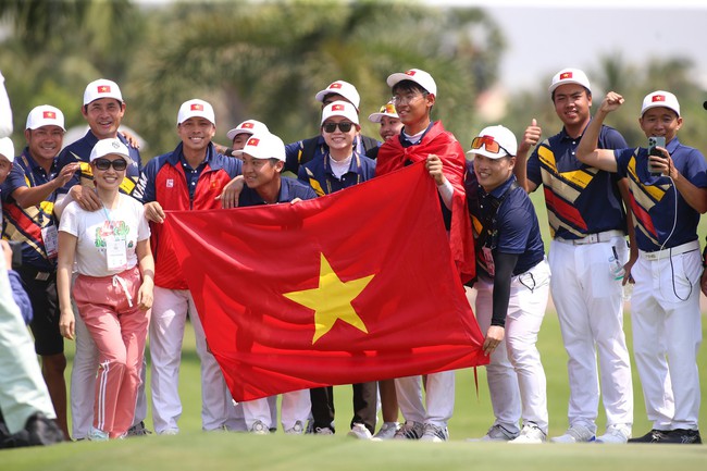 Golfer 15 tuổi giúp Việt Nam lần đầu tiên giành HCV SEA Games - Ảnh 3.