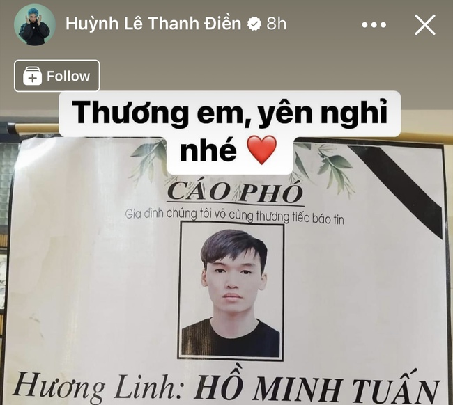 Dàn nghệ sĩ Việt đau xót, nói lời tiễn biệt cựu thành viên Zero9 vừa qua đời - Ảnh 7.